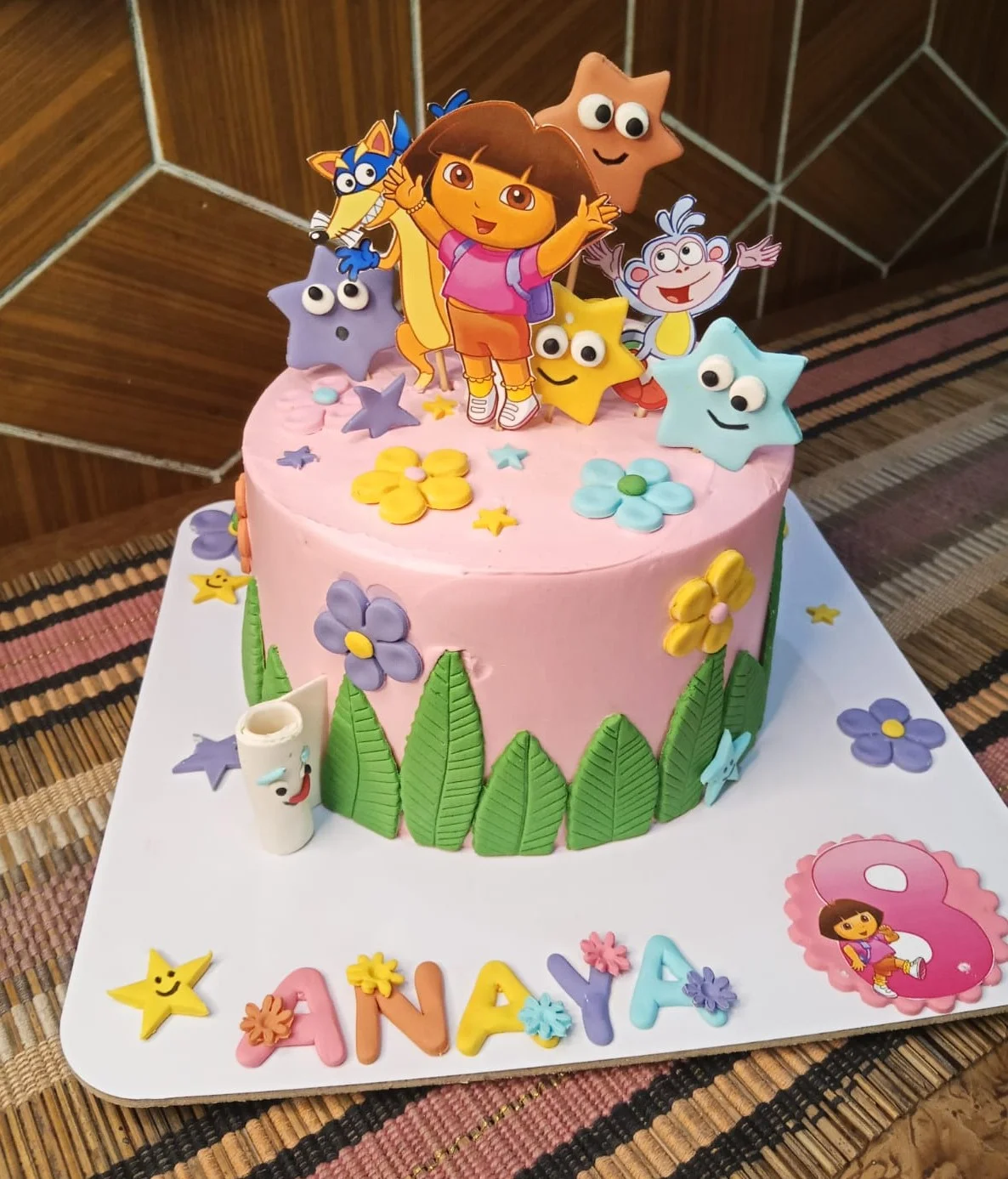 Character theme cake by Arshia