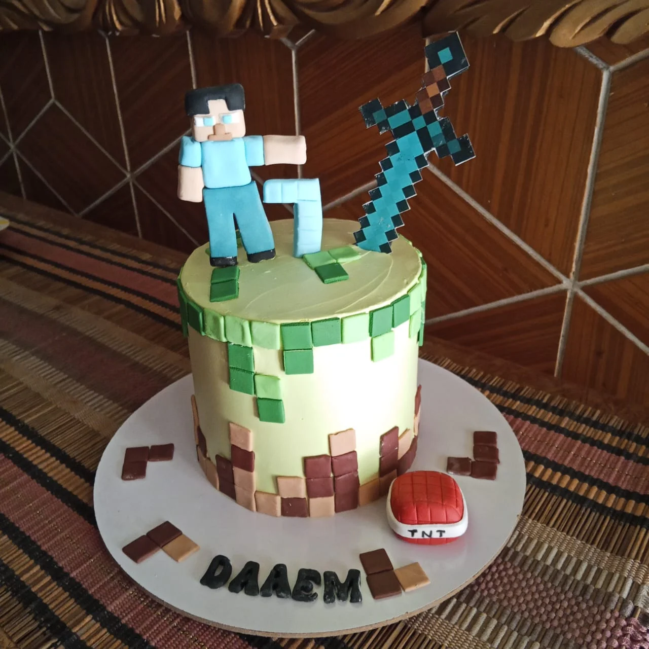 Gaming theme cake