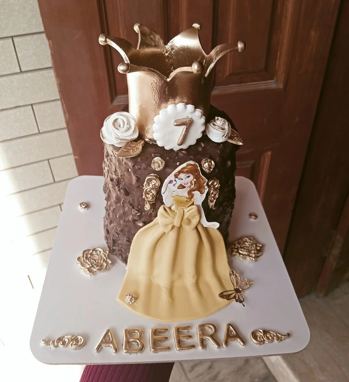 Princess theme cake