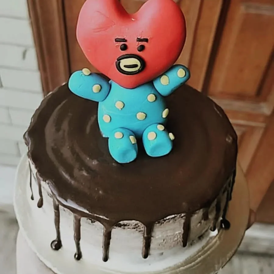 Custom BTS TATA Cake