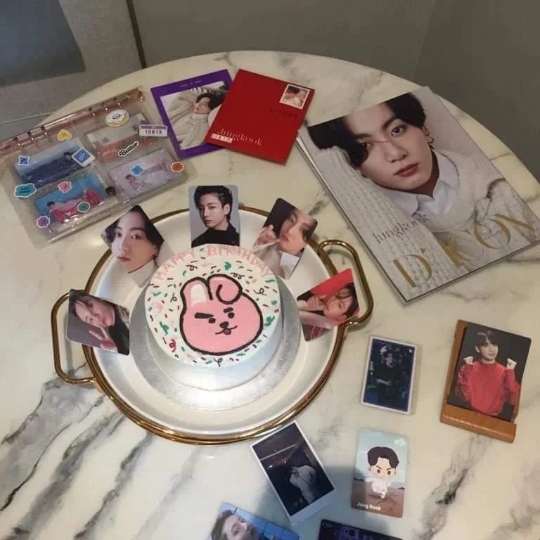 BTS Cake Close-up