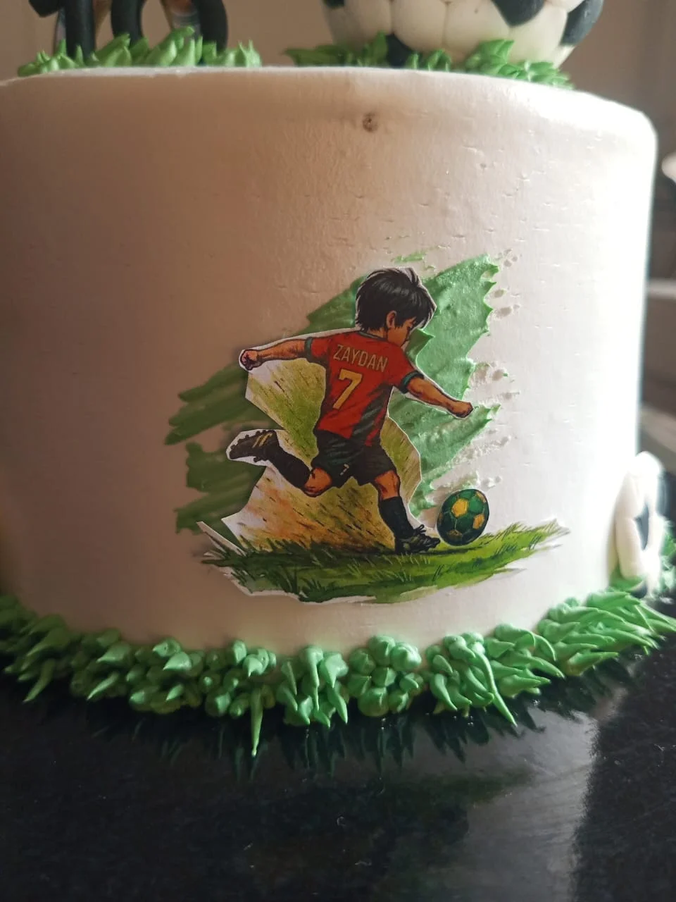 Custom Football Birthday Cake in Lahore