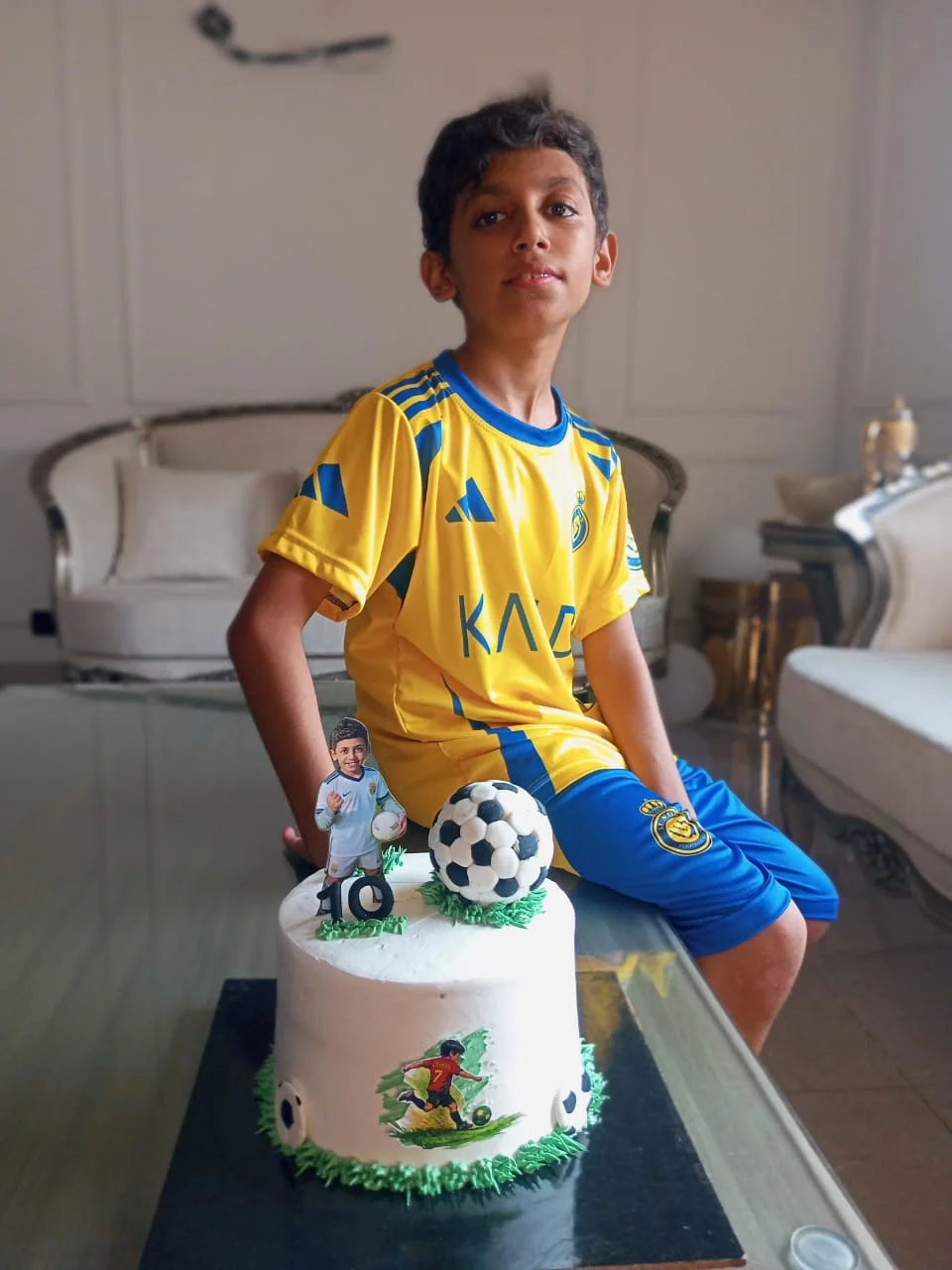 Cristiano Ronaldo Football Birthday Cake in Lahore