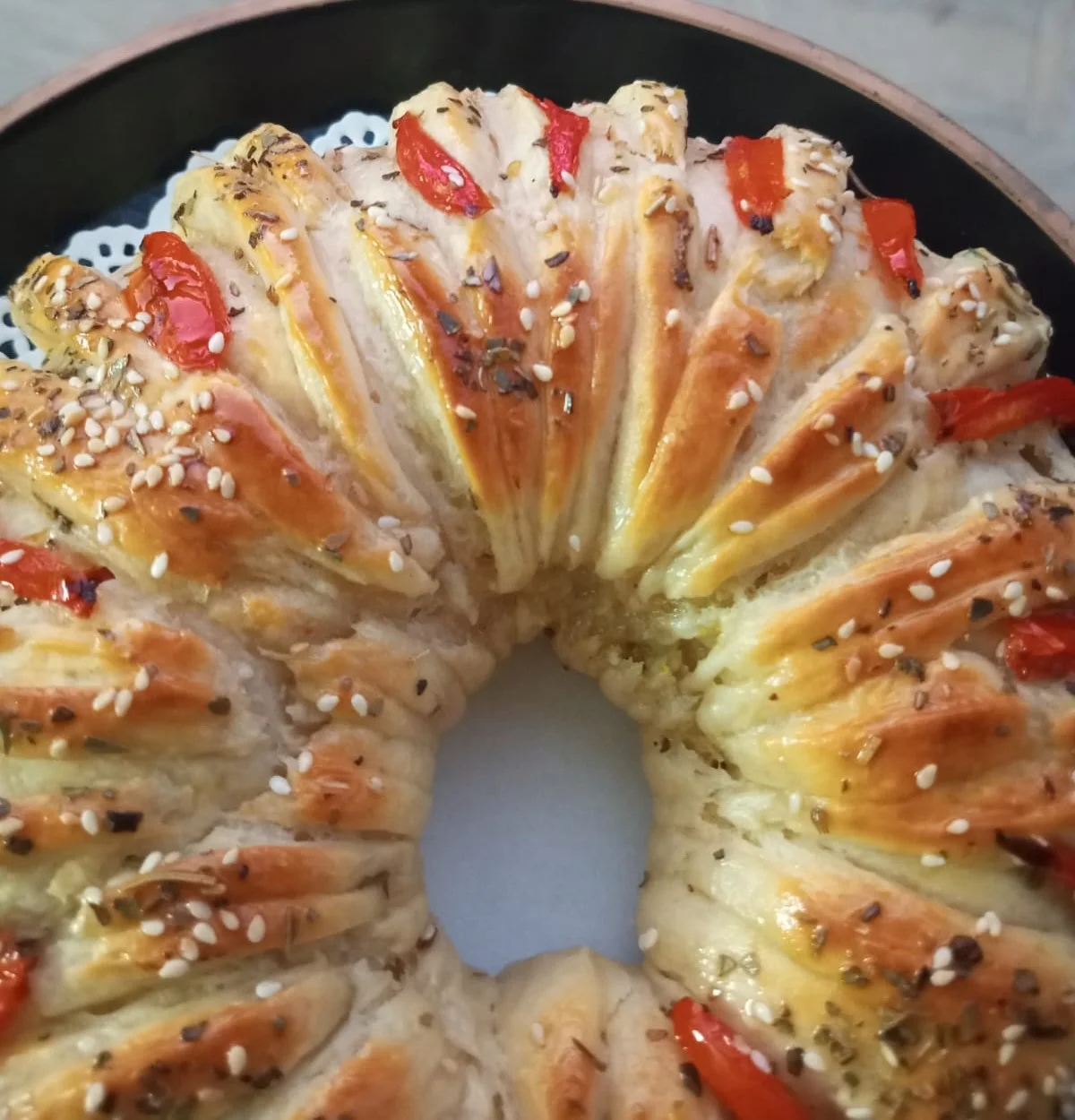 Homemade savory treats made for sharing