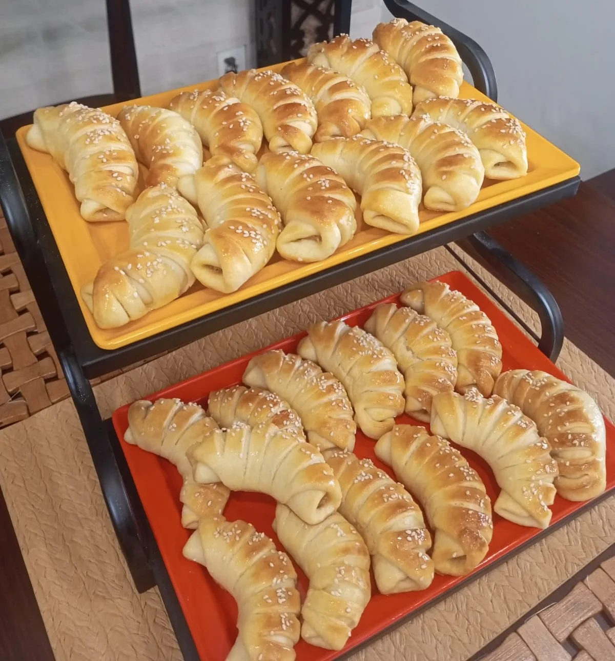 Homemade tea-time treats prepared as a gift
