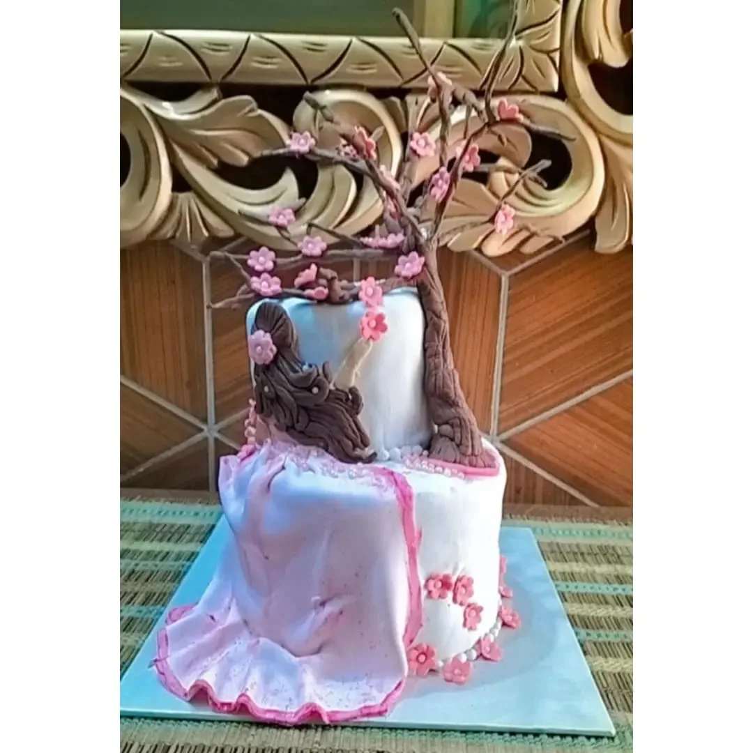 Custom celebrations tier cake design