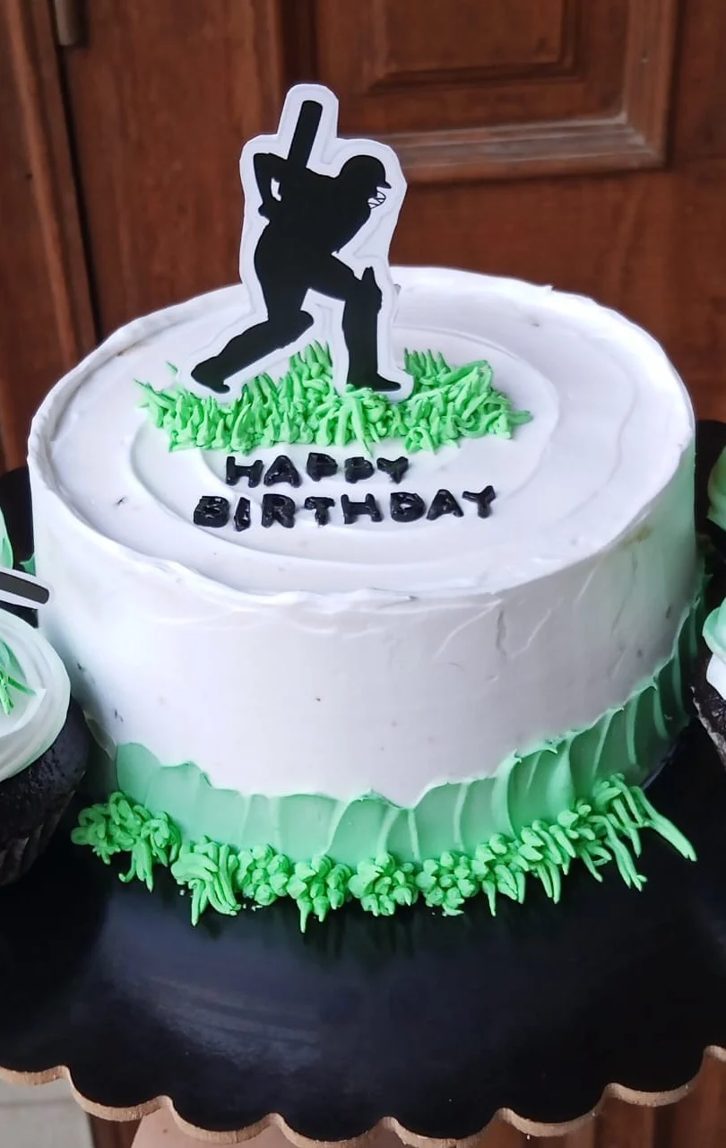 Cricket Birthday Cake