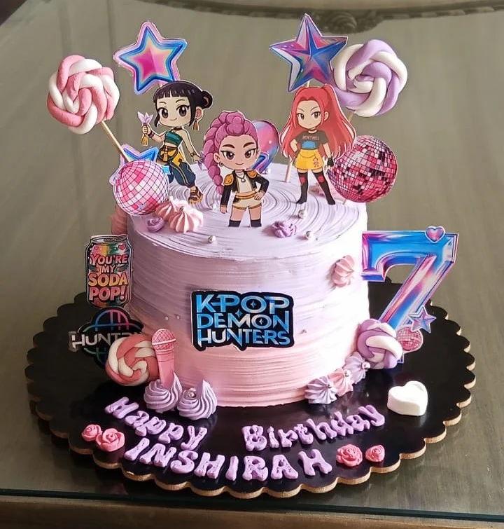 K-Pop Demon Hunters Cake