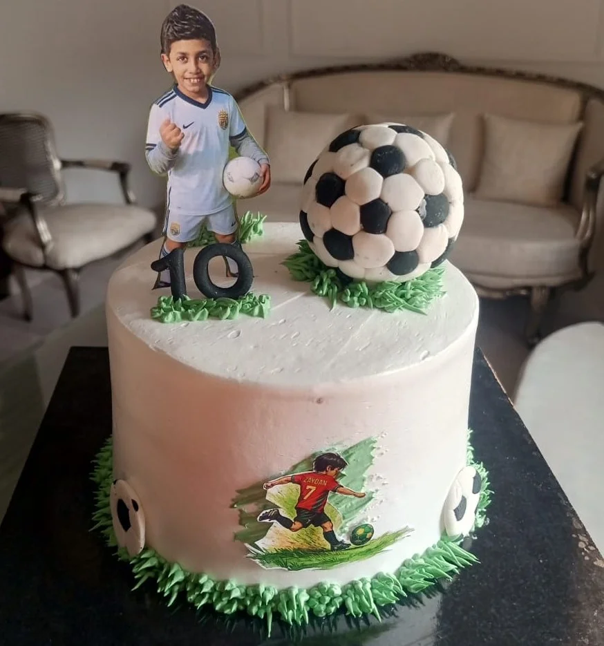 Football Birthday Cake