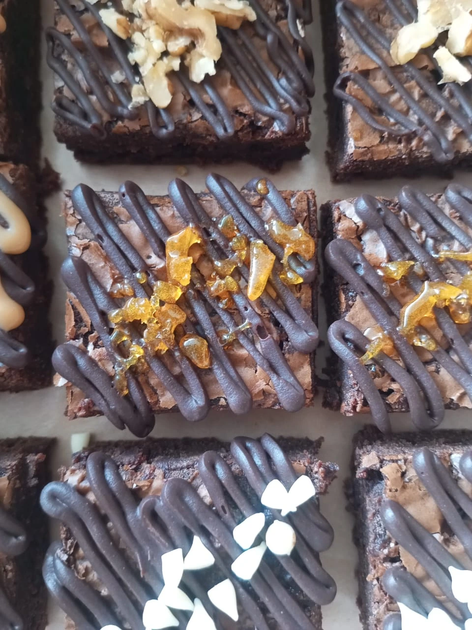 Chocolate fudge brownies