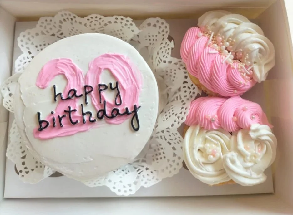 Personalised bento cake for a birthday celebration