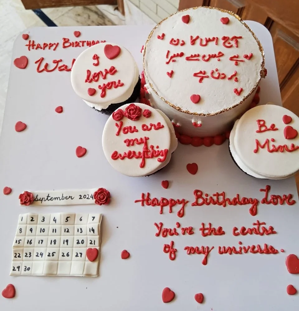 Cute personalised bento cake for a sweet surprise