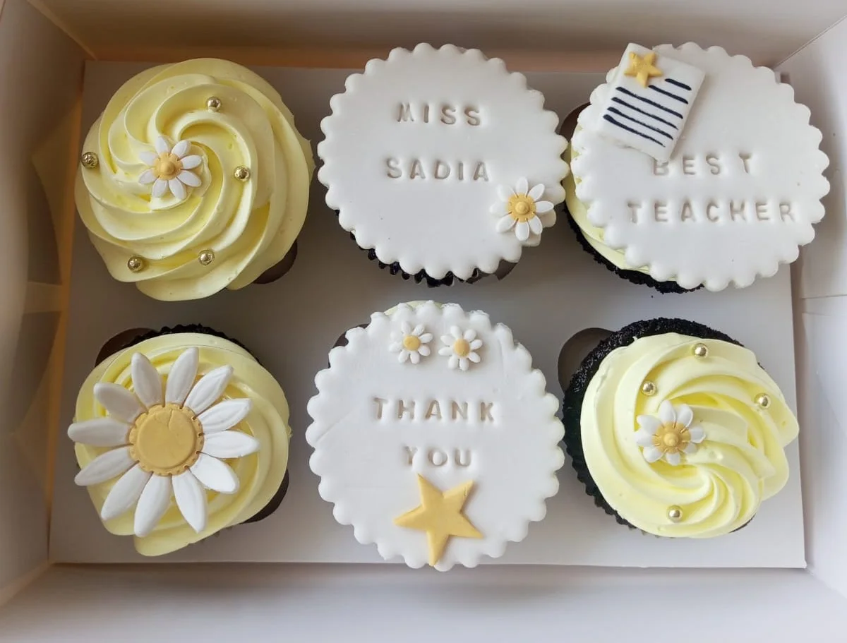 Freshly baked cupcakes for gifting